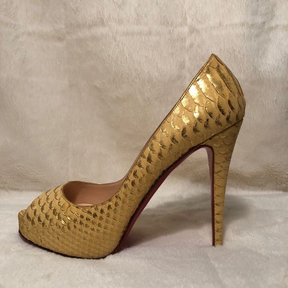 Christian Louboutin peep toe pumps - Picture 8 of 8